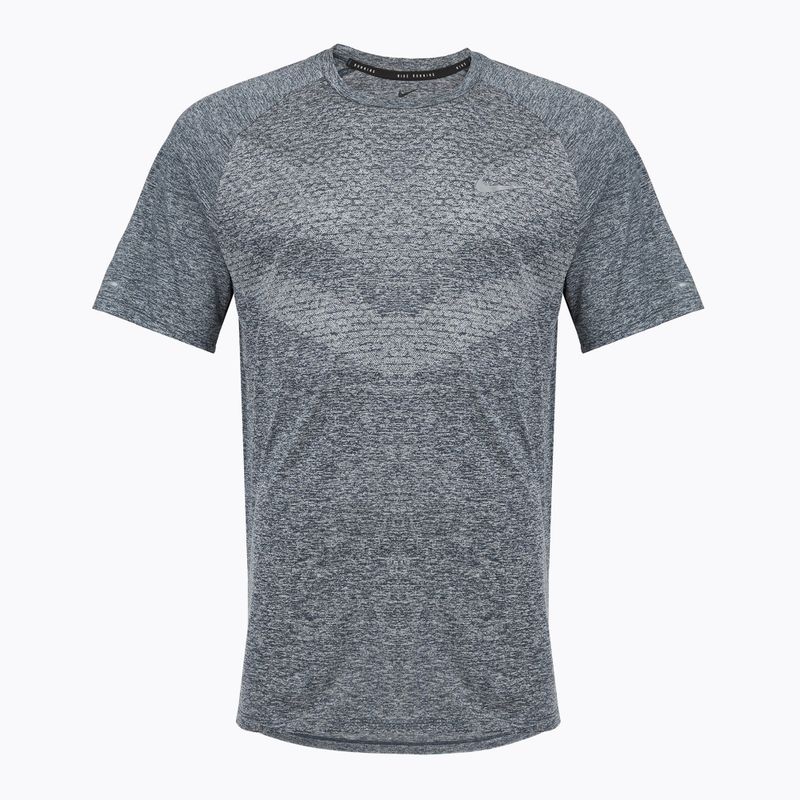 Pánske bežecké tričko Nike Stride ADV thunder blue / heather 11
