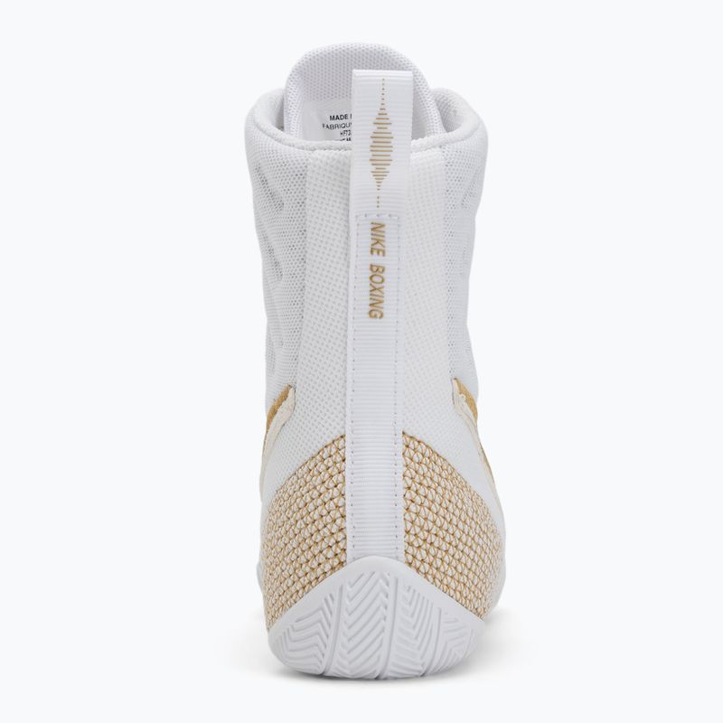 Boxerské topánky Nike Machomai 3 white/metallic gold 6