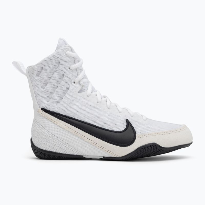 Boxerská obuv Nike Machomai 3 biela/čierna 2