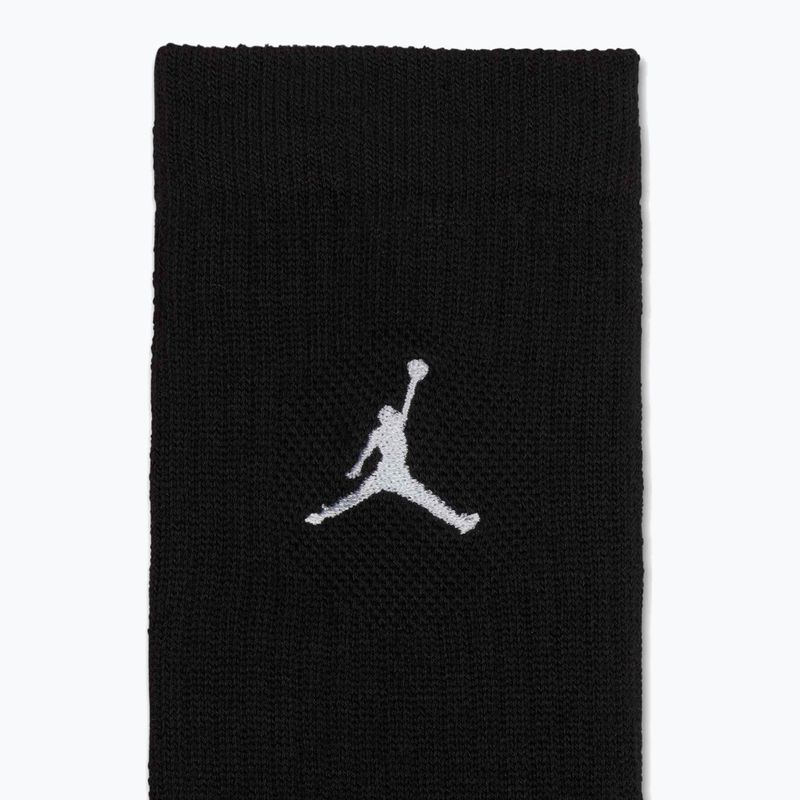 Ponožky Jordan Everyday Cushioned Crew 6 pairs black/white 3