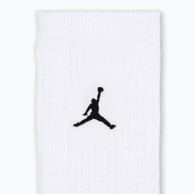 Ponožky Jordan Everyday Cushioned Crew 6 pairs white/black 4