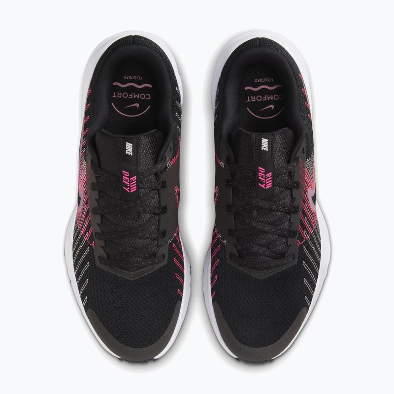 Dámske bežecké topánky Nike Run Defy black/hyper pink/elemental pink 4