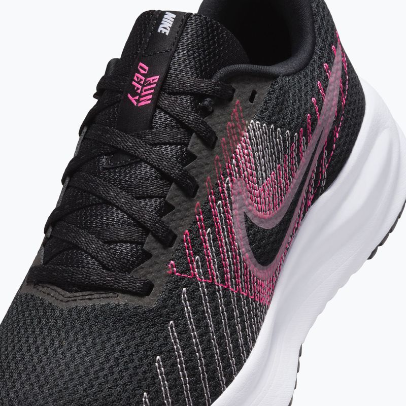 Dámske bežecké topánky Nike Run Defy black/hyper pink/elemental pink 5