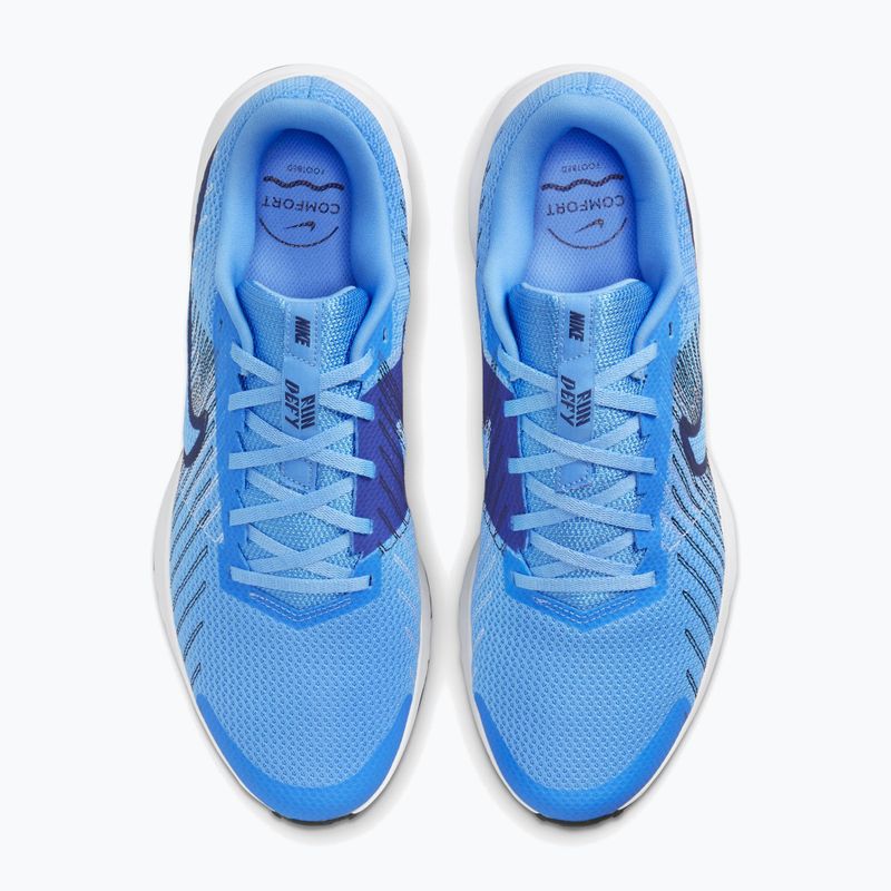 Pánske bežecké topánky Nike Run Defy University Blue/White/Black/Blue Void 5