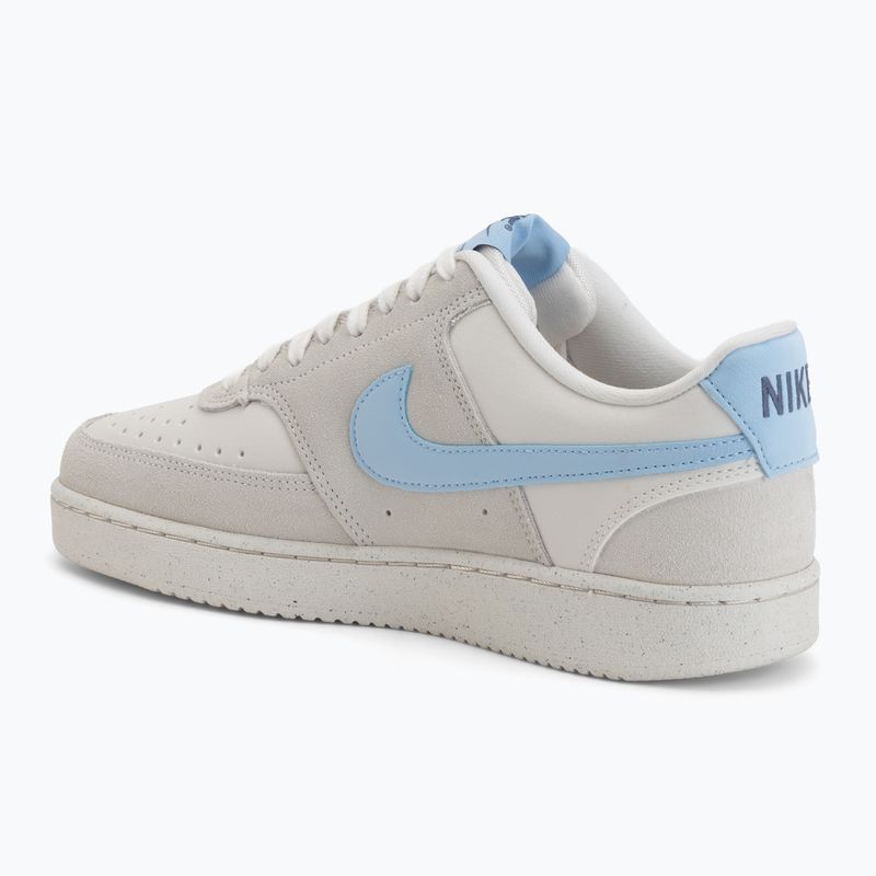 Dámske topánky Nike Court Vision Low phantom/light bone/psychic blue 3
