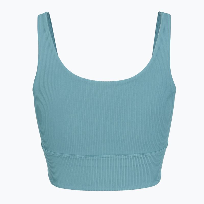 Športová podprsenka Nike Zenvy Rib Light Support smokey blue/white 2