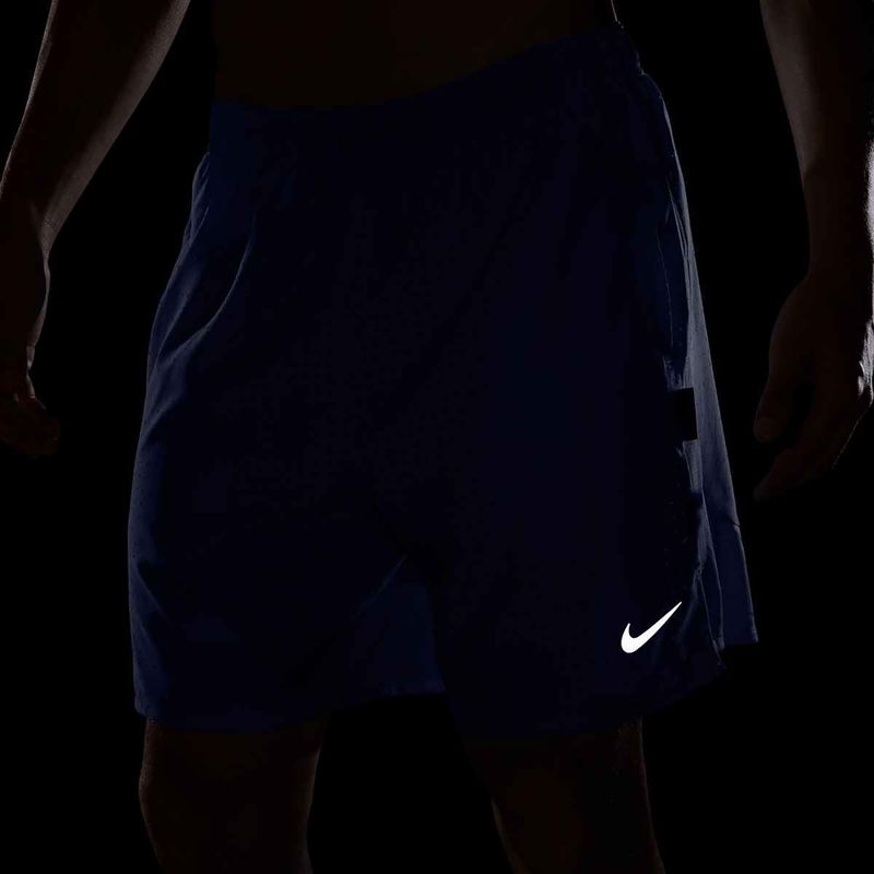 Pánske šortky Nike Challenger Dri-Fit Breathe 7" blue void 6