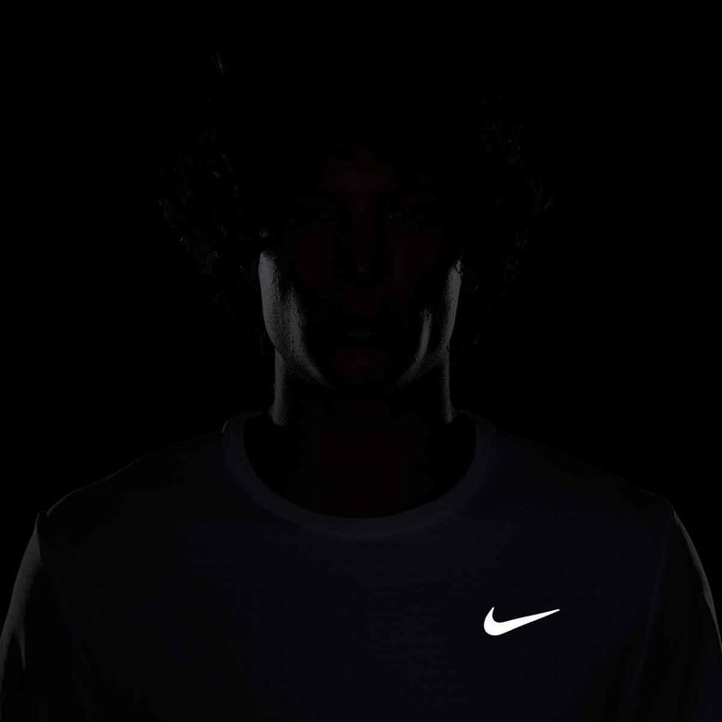 Pánske bežecké tričko Nike Miler Breathe summit white 6