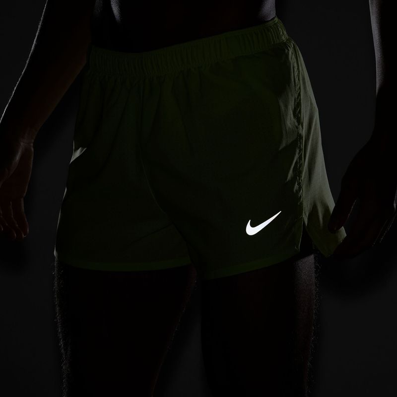 Pánske bežecké šortky Nike Fast Dri-Fit Brief Lined 3" light lemon twist/black 7