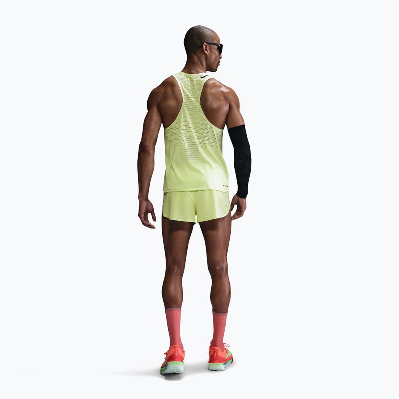 Pánske bežecké tričko Nike AeroSwift Dri-Fit ADV light lemon twist/black 3