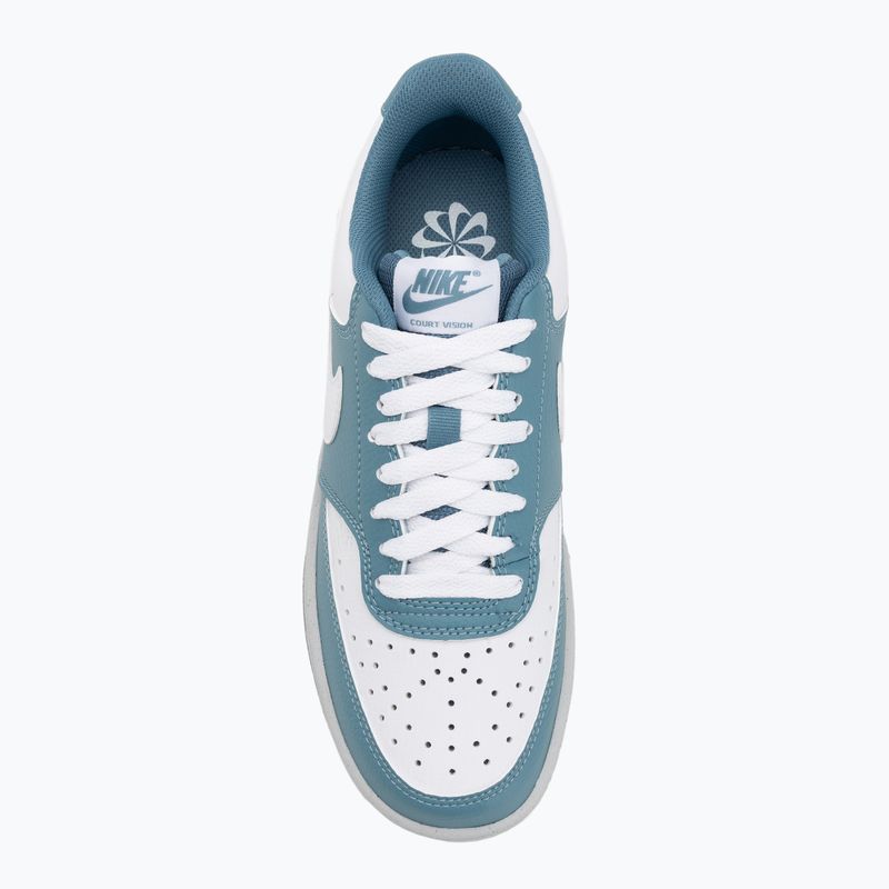 Dámske topánky Nike Court Vision Low Next Nature white/smokey blue 5