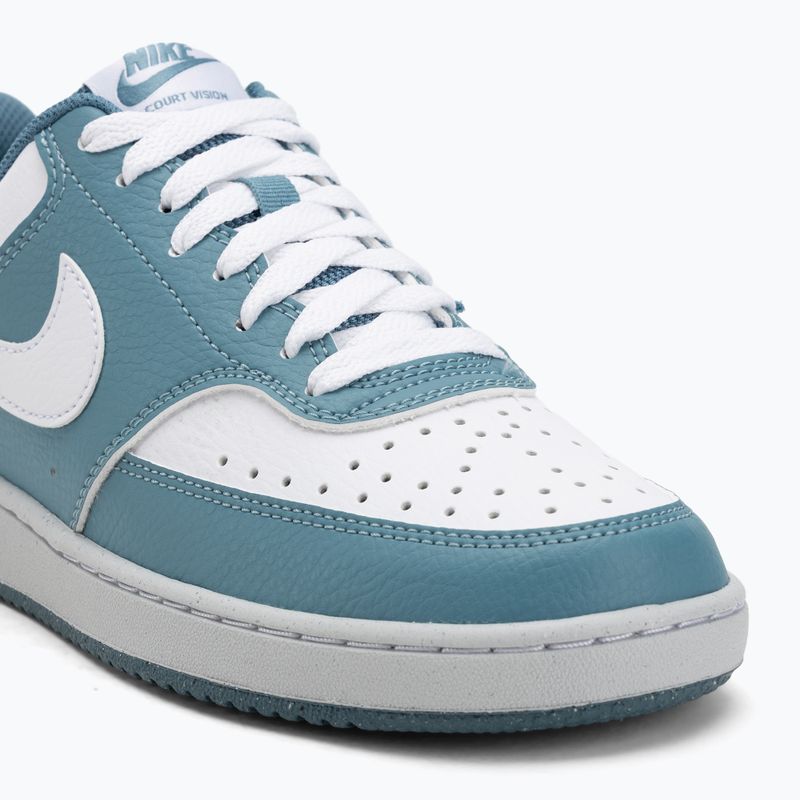 Dámske topánky Nike Court Vision Low Next Nature white/smokey blue 7