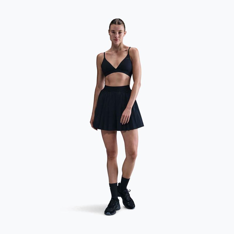 Tréningová podprsenka Nike Form Light-Support Triangle black/smoke grey/dark smoke 2