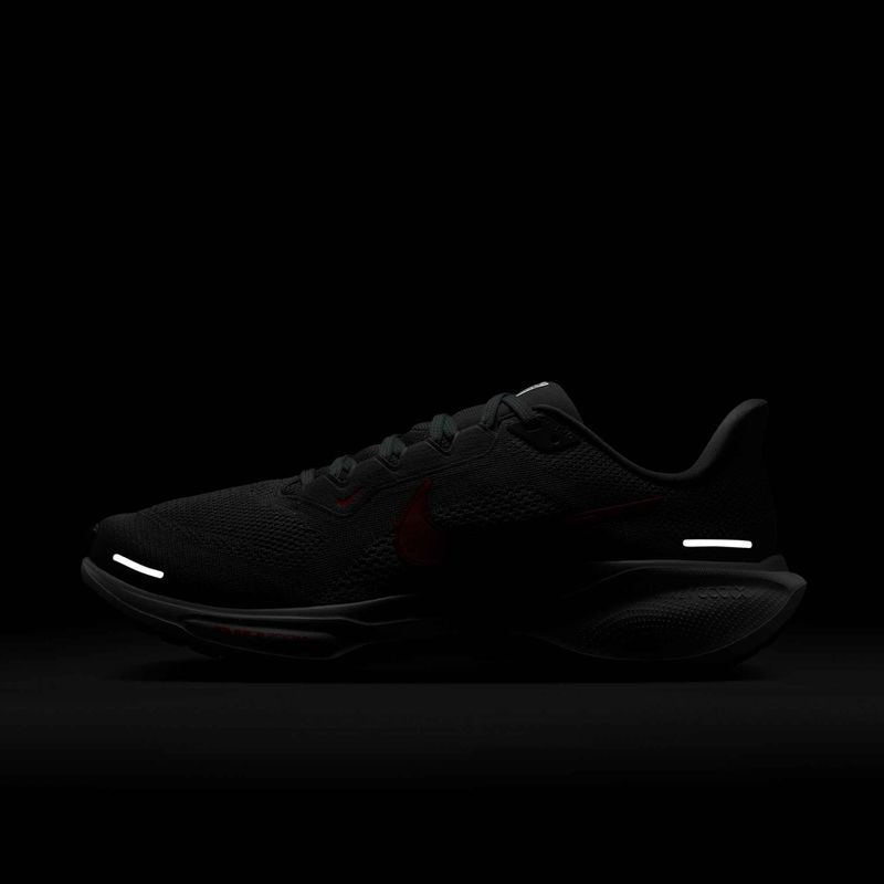 Pánske bežecké topánky Nike Pegasus 41 cool grey/wolf grey/pure platinum/bright crimson 10