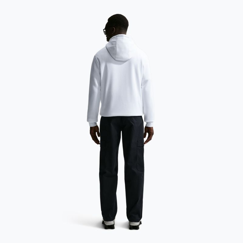 Pánska mikina Nike Club Pullover Hoodie white/white/black 2
