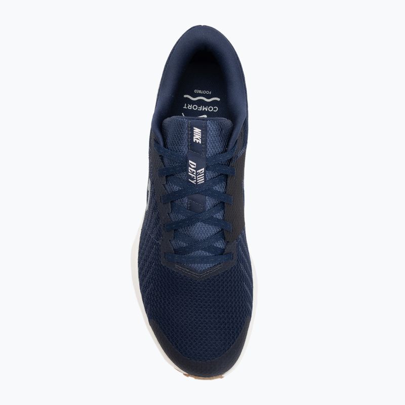 Pánske bežecké topánky Nike Run Defy midnight navy / midnight navy / thunder blue 5