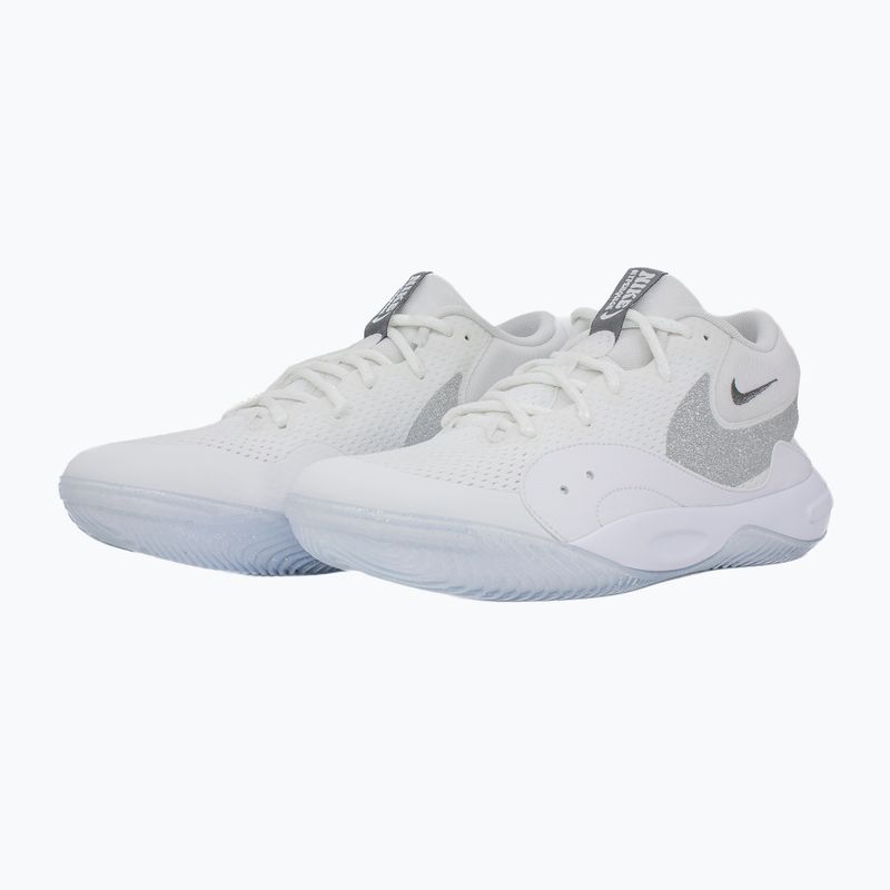 Dámske volejbalové topánky Nike Hyperquick Court Flight SE smmit white/metalic silver/pure platinum 10