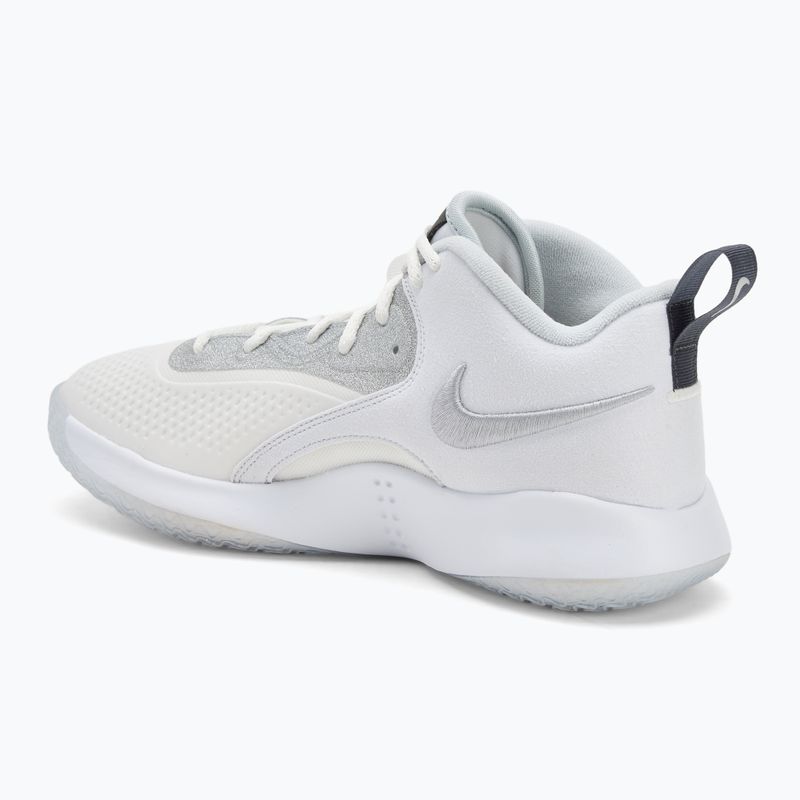Volejbalové topánky Nike Hyperset 2 SE smmit white/metalic silver/pure platinum 3