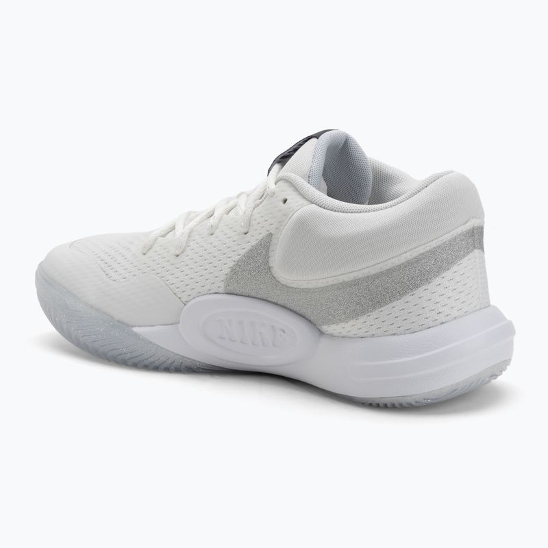 Dámske volejbalové topánky Nike Hyperquick Court Flight SE smmit white/metalic silver/pure platinum 3