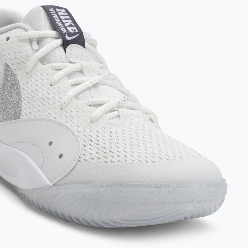 Dámske volejbalové topánky Nike Hyperquick Court Flight SE smmit white/metalic silver/pure platinum 7