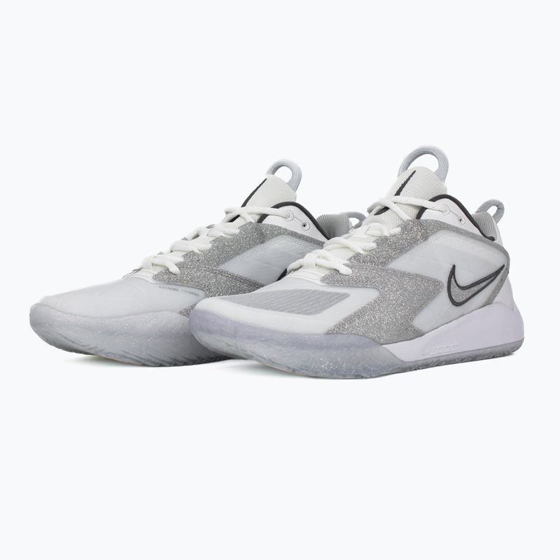 Volejbalové topánky Nike Zoom Hyperace 3 SE smmit white/metalic silver/pure platinum 3
