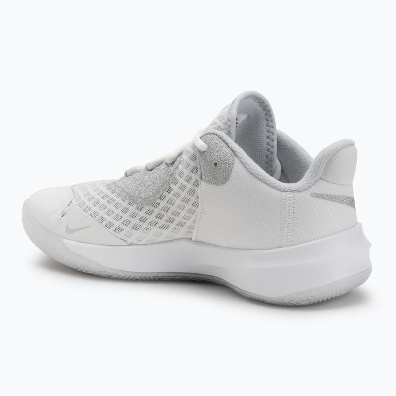 Topánky na volejbal Nike Zoom Hyperspeed Court SE smmit white/metalic silver/pure platinum 3