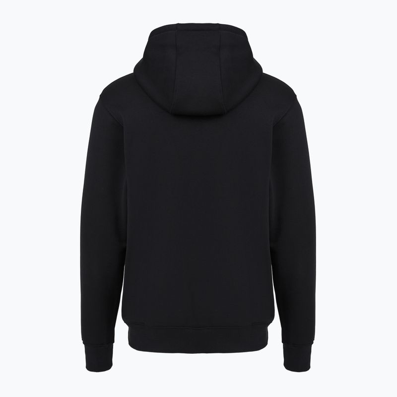 Pánska mikina Nike Club Pullover Hoodie black/black/white 7