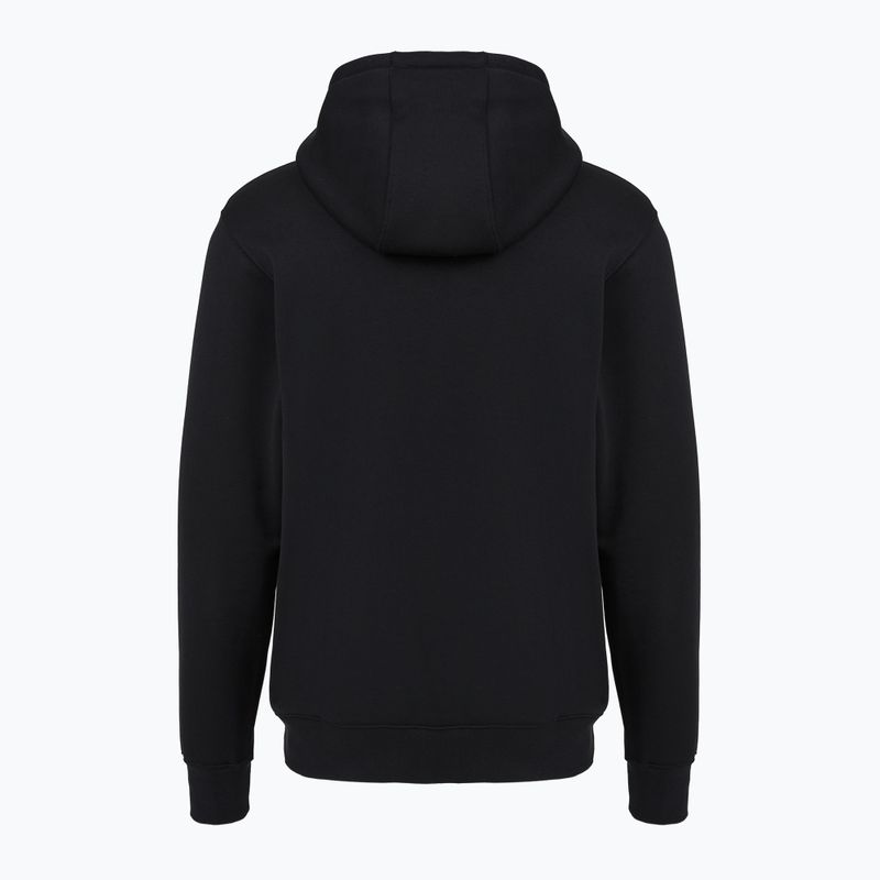 Pánska mikina Nike Club Pullover Hoodie black/black/white 7