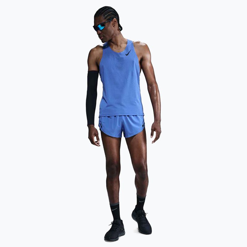 Pánske bežecké tričko Nike AeroSwift Dri-Fit ADV comet blue / black 2