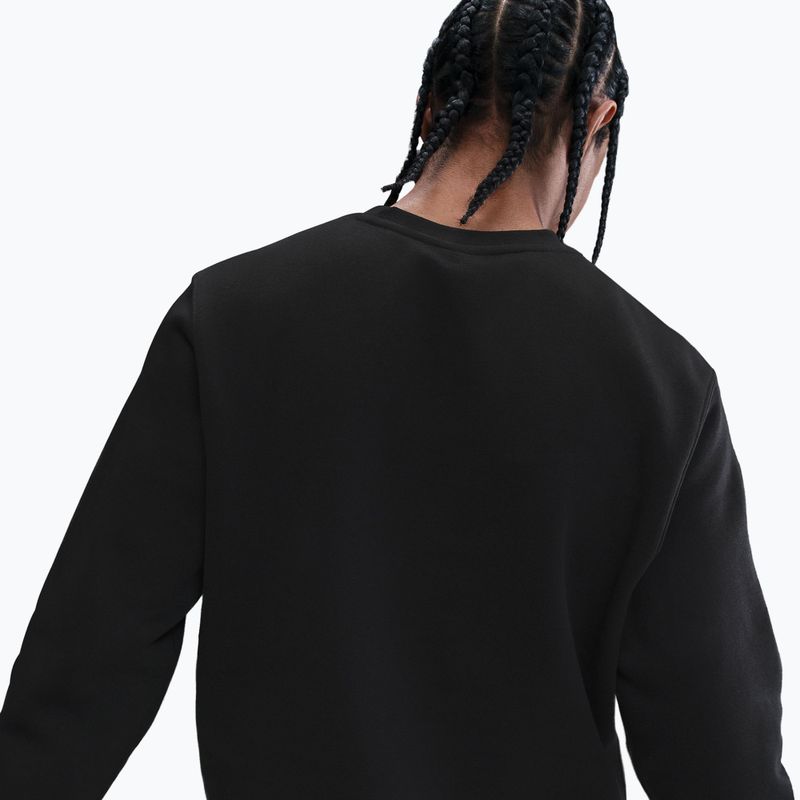 Pánska mikina Nike Sportswear Club Graphic Fleece Crew black/white 5