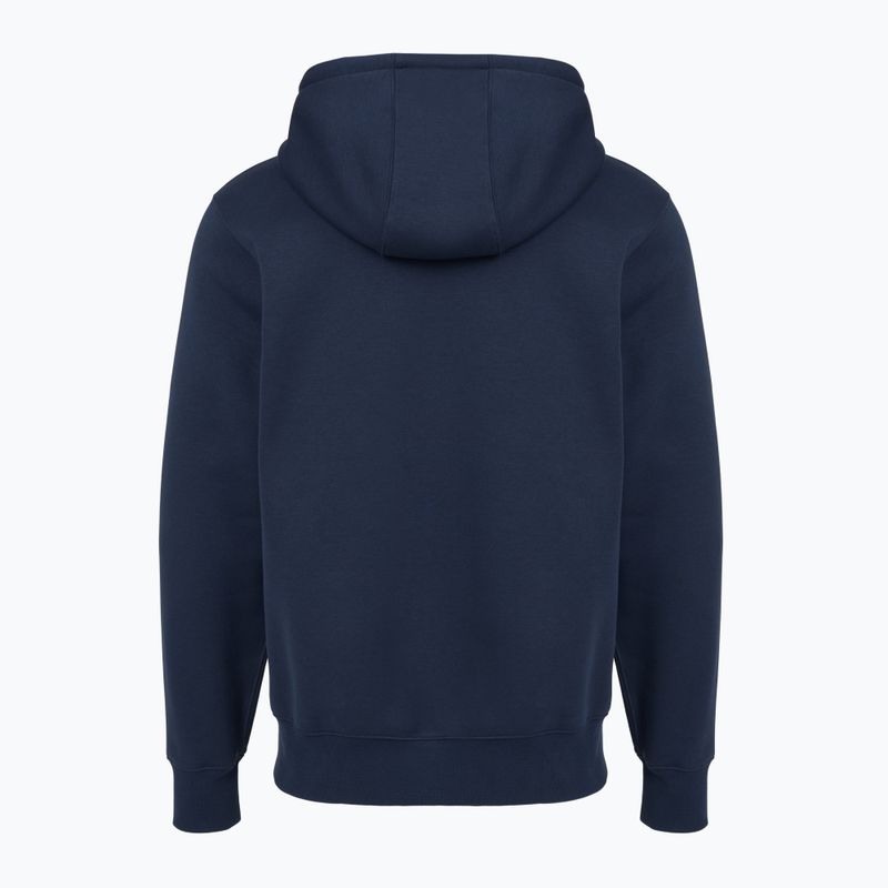 Pánska mikina Nike Club Full Zip Hoodie obsidian/obsidian/white 7