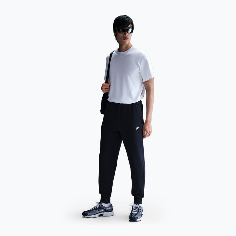 Pánske nohavice Nike Club Jogger obsidian/obsidian/white 2