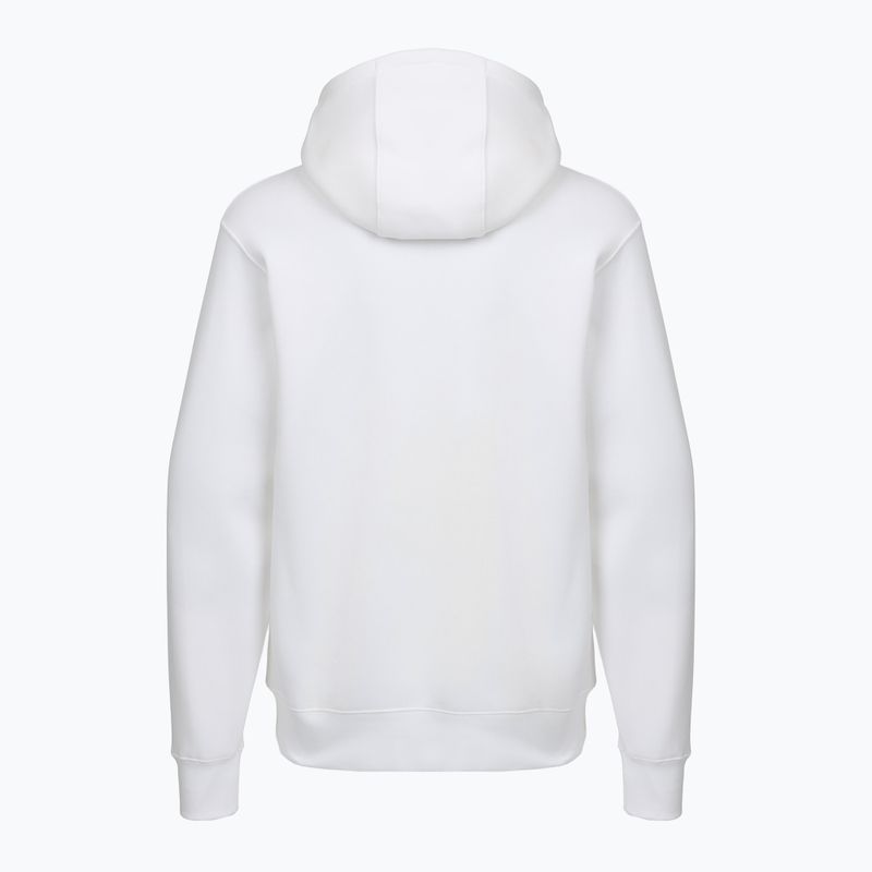 Pánska mikina Nike Club Pullover Hoodie white/white/black 8