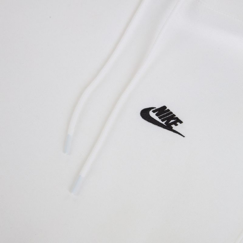 Pánska mikina Nike Club Pullover Hoodie white/white/black 9