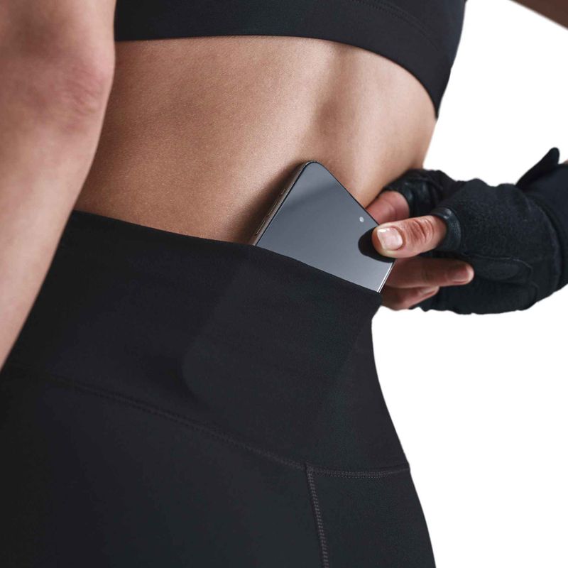 Dámske legíny Nike One High-Waisted black/white 4