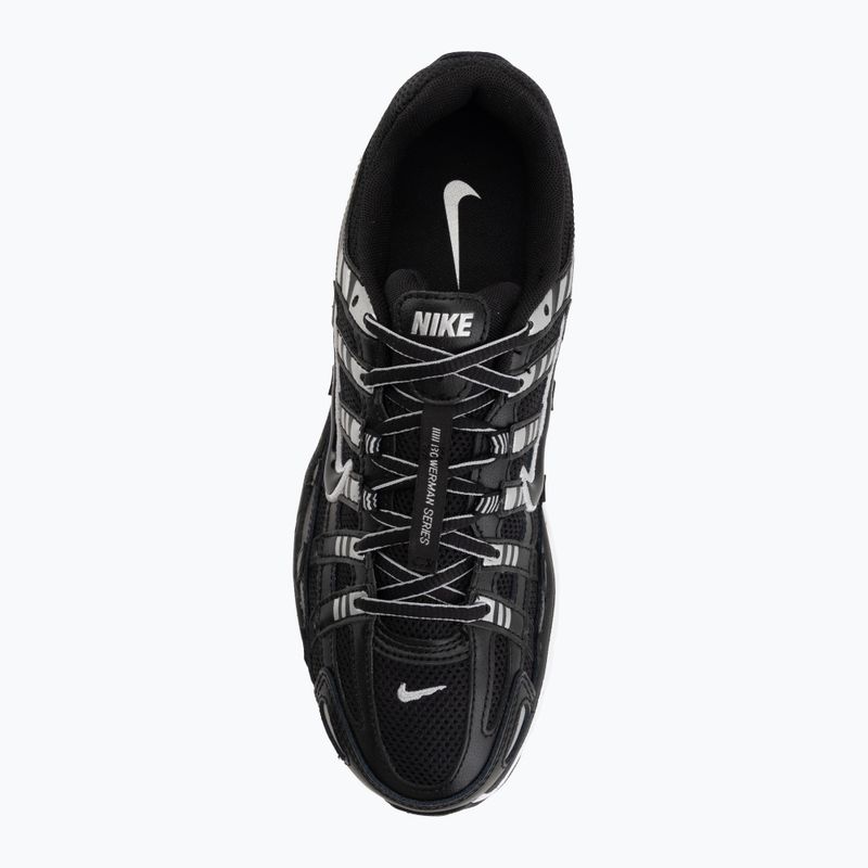 Pánske topánky Nike P-6000 black/white/metallic silver/black 5