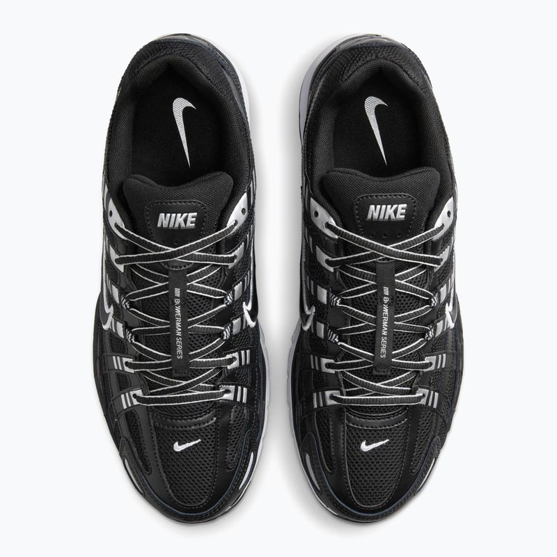 Pánske topánky Nike P-6000 black/white/metallic silver/black 4