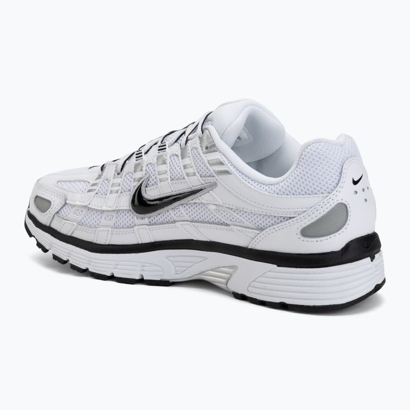 Pánske topánky Nike P-6000 white/metallic silver/black/black 3