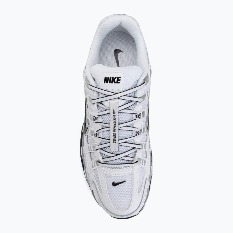 Pánske topánky Nike P-6000 white/metallic silver/black/black 5