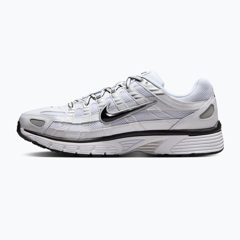 Pánske topánky Nike P-6000 white/metallic silver/black/black 2