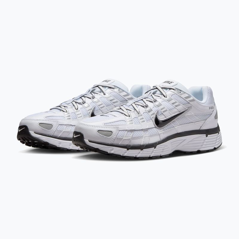 Pánska obuv Nike P-6000 white/metallic silver/black/black 3