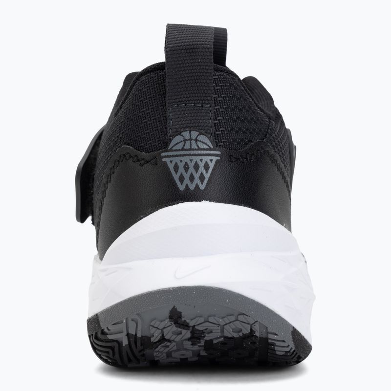 Detské topánky Nike Team Hustle D 12 black/anthracite/white 6