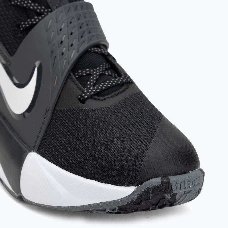 Detské topánky Nike Team Hustle D 12 black/anthracite/white 7