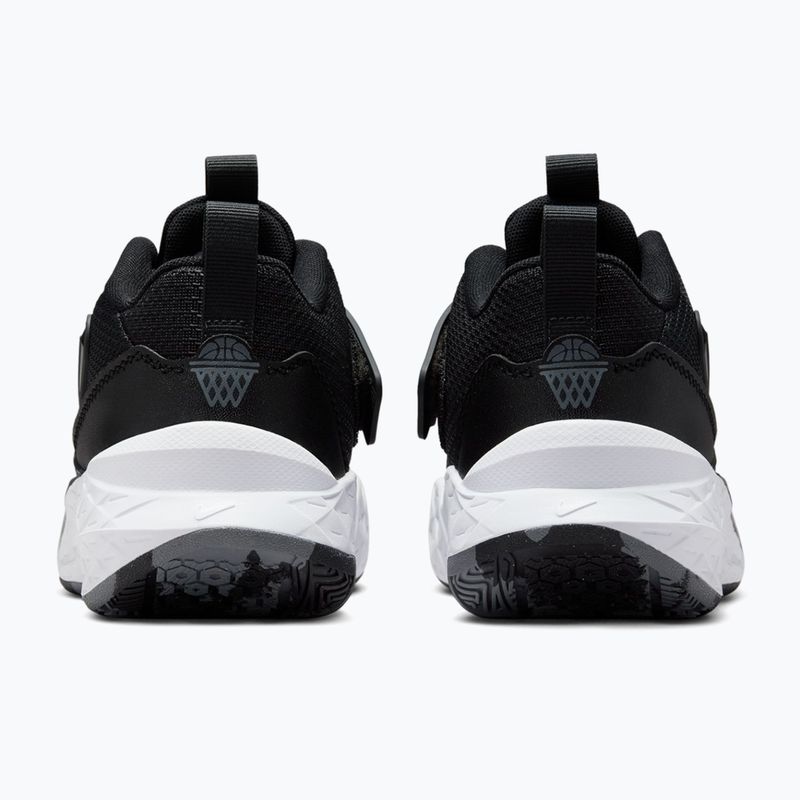 Detské topánky Nike Team Hustle D 12 black/anthracite/white 4