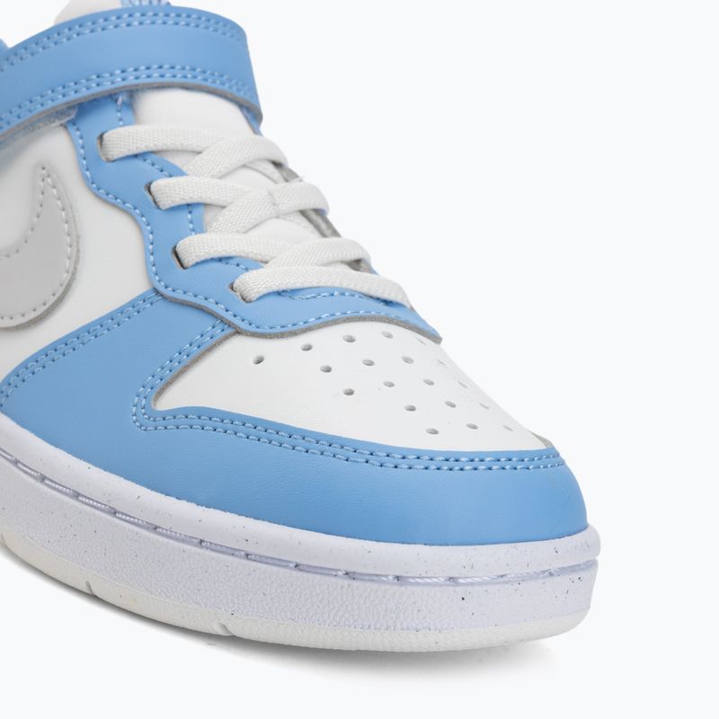 Detské topánky Nike Court Borough Low Recraft summit white/cobalt pulse/vast grey 7