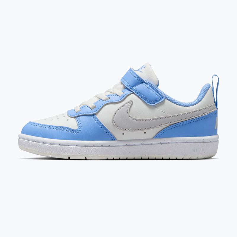 Detské topánky Nike Court Borough Low Recraft summit white/cobalt pulse/vast grey 2
