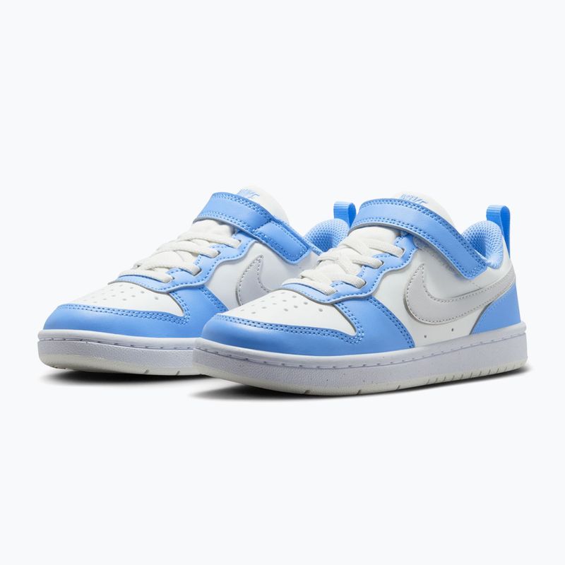 Detské topánky Nike Court Borough Low Recraft summit white/cobalt pulse/vast grey 3