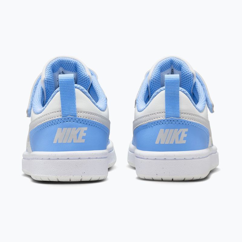 Detské topánky Nike Court Borough Low Recraft summit white/cobalt pulse/vast grey 4