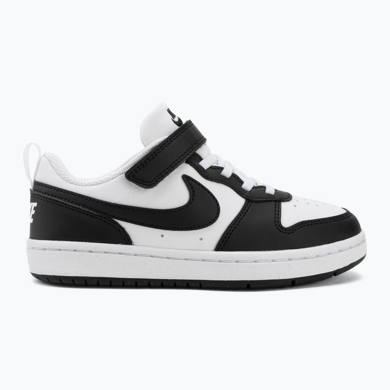 Detské topánky Nike Court Borough Low Recraft white/black 2