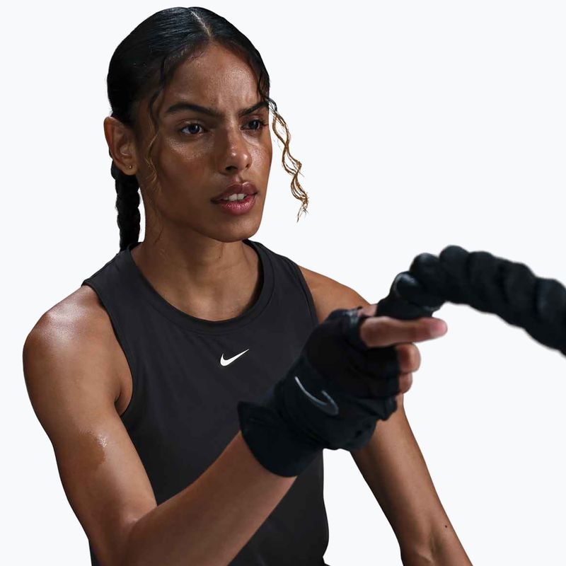 Dámske tréningové tričko Nike One Classic Dri-Fit Tank Top black/white 5